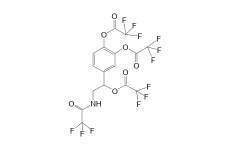 Acetic acid, trifluoro-, 4-[2-[(trifluoroacetyl)amino]-1-[(trifluoroacetyl)oxy]ethyl]-1,2-phenylene ester