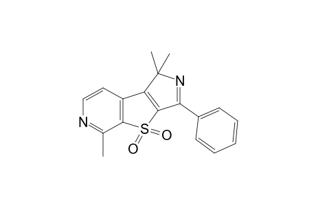 3-phenyl-1,1,5-trimethyl-1H-pyrrolo[3',4':4,5]thieno[2,3-c]pyridine, 4,4-dioxide