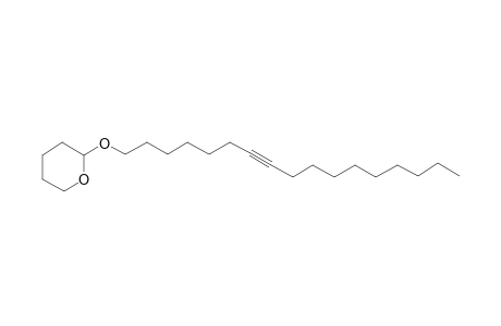 2H-Pyran, 2-(7-heptadecynyloxy)tetrahydro-