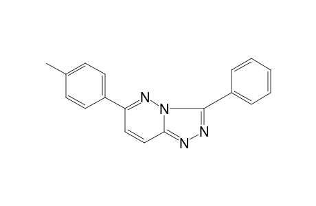 3-phenyl-6-p-tolyl-s-triazolo[4,3-b]pyridazine