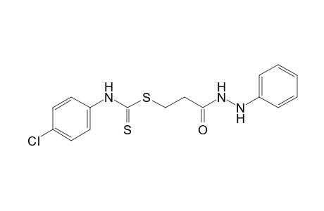 3-mercaptopropionic acid, phenylhydrazide, (p-chlorophenyl)dithiocarbanilate