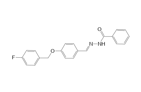 N'-((E)-(4-[(4-Fluorobenzyl)oxy]phenyl)methylidene)benzohydrazide