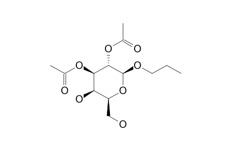 N-PROPYL-2,3-DI-O-ACETYL-BETA-D-GALACTOPYRANOSIDE