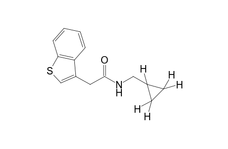 N-(cyclopropylmethyl)benzo[b]thiophene-3-acetamide