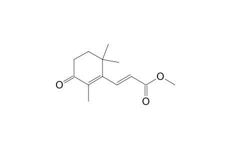 (E)-3-(2,6,6-trimethyl-3-oxo-1-cyclohexenyl)-2-propenoic acid methyl ester