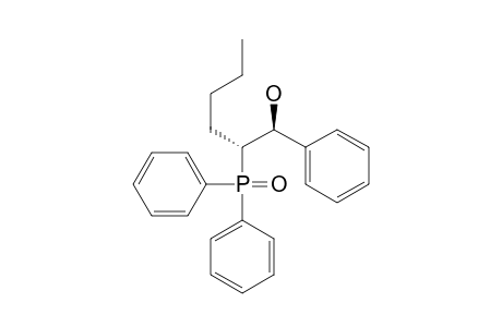 Benzenemethanol, .alpha.-[1-(diphenylphosphinyl)pentyl]-, (R*,S*)-(.+-.)-