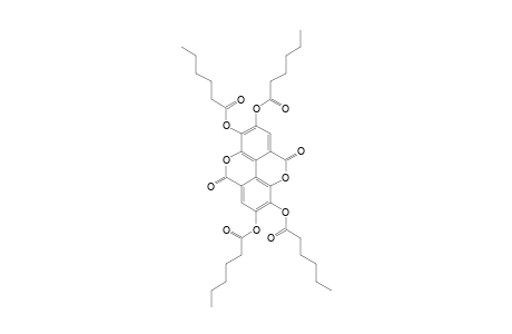 3,3',4,4'-TETRAHEXANOYLELLAGIC-ACID