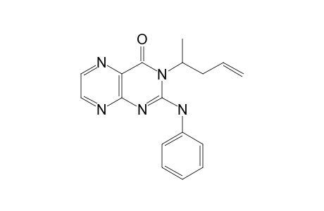 2-Anilino-3-(1-methylbut-3-enyl)pteridin-4(3H)-one