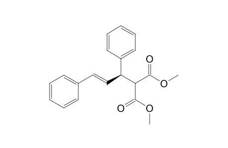 2-[(E,1R)-1,3-diphenylallyl]malonic acid dimethyl ester