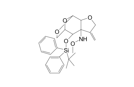 2-O-(tert-Butyldiphenylsilyl)-1-methoxyamine-9-methylene-4,7,11-trioxatricyclo[4.3.0.2(3,5)]nonane