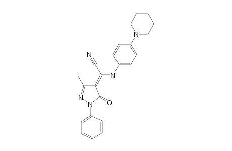 4-(4'-Diethylamino-phenylamino-cyanomethylen)-3-methyl-1-phenyl-2-pyrazolin-5-one