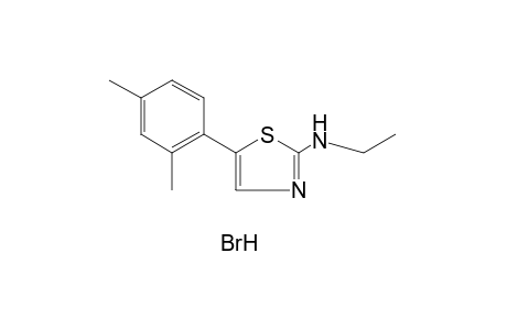 2-(ethylamino)-5-(2,4-xylyl)thiazole, monohydrobromide