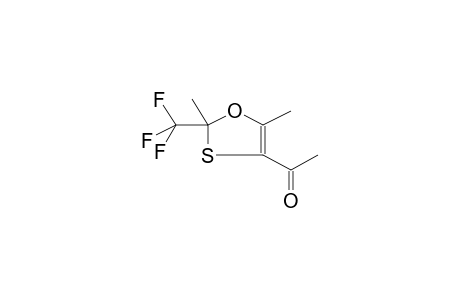 2,5-DIMETHYL-2-TRIFLUOROMETHYL-4-ACETYL-1,3-OXATHIOL-4-ENE