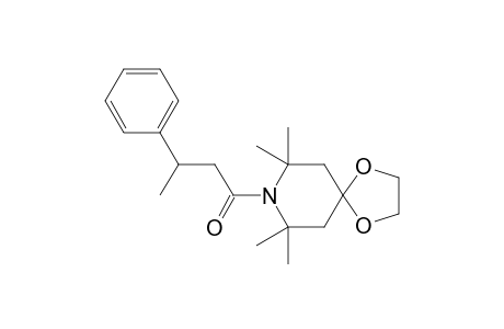 1,4-Dioxa-8-azaspiro[4.5]decane, 8-(3-phenylbutanoyl)-7,7,9,9-tetramethyl-
