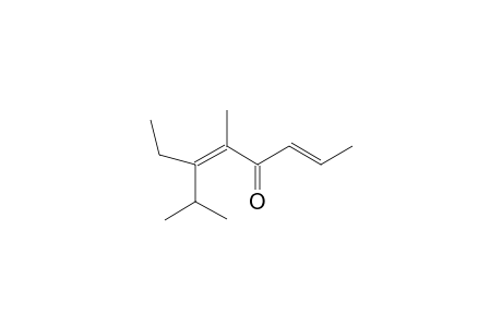 (2E,5Z)-6-ETHYL-5,7-DIMETHYLOCTA-2,5-DIEN-4-ONE