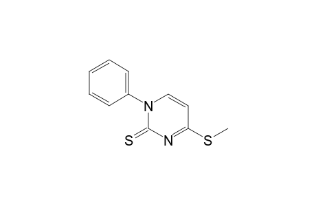 4-Methylsulfanyl-1-phenylpyrimidine-2(1H)-thione