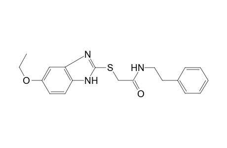2-(5-Ethoxy-1H-benzoimidazol-2-ylsulfanyl)-N-phenethyl-acetamide