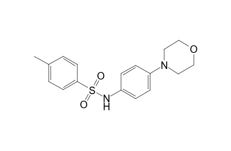 4-methyl-N-[4-(4-morpholinyl)phenyl]benzenesulfonamide