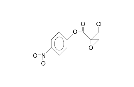 2-(CHLOROMETHYL)-2,3-EPOXYPROPIONIC ACID, p-NITROPHENYL ESTER