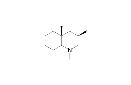 N,3b,10-Trimethyl-cis-decahydro-quinoline