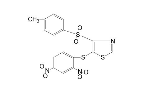 5-[(2,4-dinitrophenyl)thio]-4-(p-tolylsulonyl)thiazole