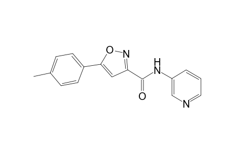 3-isoxazolecarboxamide, 5-(4-methylphenyl)-N-(3-pyridinyl)-