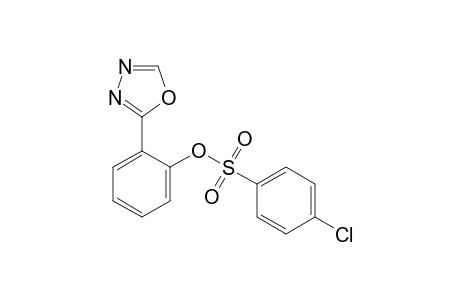 o-(1,3,4-oxadiazol-2-yl)phenol, p-chlorobenzenesulfonate (ester)