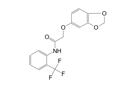 2-(Benzo[1,3]dioxol-5-yloxy)-N-(2-trifluoromethyl-phenyl)-acetamide