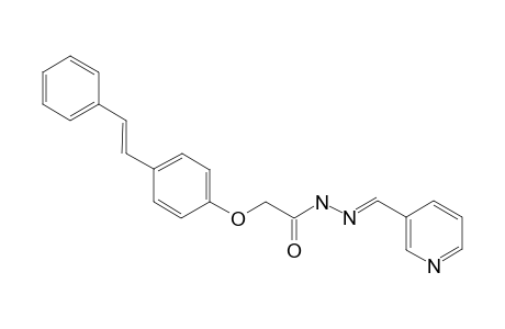 4-{[(3'-Pyridyl)imino)aminocarbonyl]methoxy}stylbene