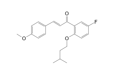 5'-Fluoro-2'-(3-methylbutyl)oxy-4-methoxychalcone (isomer 1)