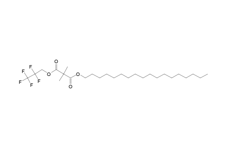 Dimethylmalonic acid, octadecyl 2,2,3,3,3-pentafluoropropyl ester