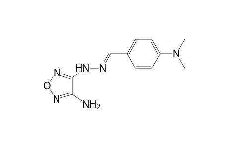 Benzaldehyde, 4-(dimethylamino)-, (4-amino-1,2,5-oxadiazol-3-yl)hydrazone