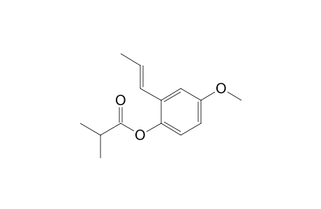 (E)-Pseudoisoeugenyl isobutyrate