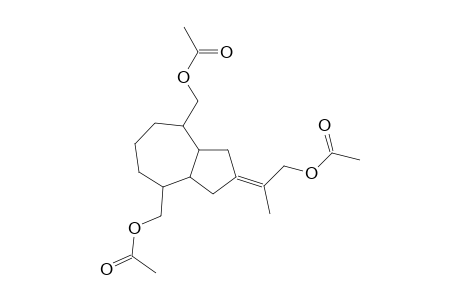 4,8-Azulenedimethanol, 2-[2-(acetyloxy)-1-methylethylidene]decahydro-, diacetate