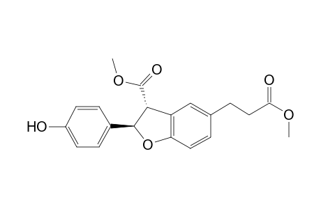 (+/-)-7',8'-dihydro-trans-dehydrodicoumarate dimethyl ester