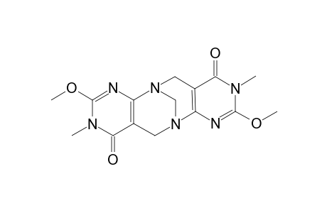 4,12-Dimethoxy-5,13-dimethyl-1,3,5,9,11,13-hexaazatetracyclo[7.7.1.0(2,7).0(10,15)]heptadeca-2(7),3,10(15),11-tetraene-6,14-dione