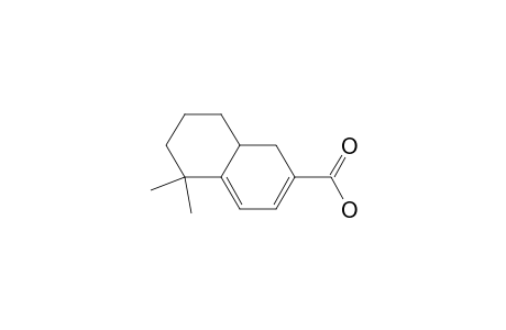 2-Naphthalenecarboxylic acid, 1,5,6,7,8,8a-hexahydro-5,5-dimethyl-, (.+-.)-