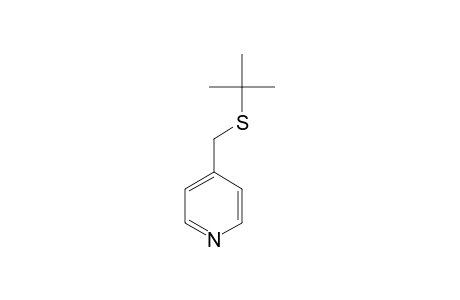 Pyridine, 4-[(tert-butylthio)methyl]-