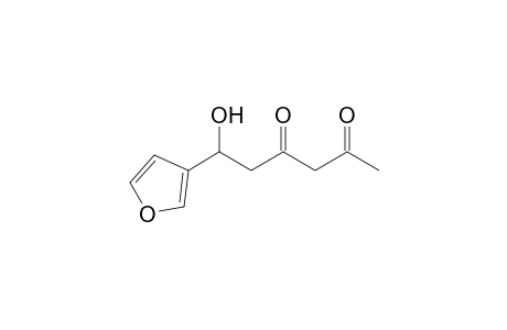 6-(3-furanyl)-6-hydroxyhexane-2,4-dione