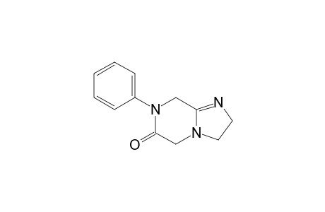 7-Phenyl-2,3,5,6,7,8-hexahydro-6-oxoimidazo[1,2-a]pyrazine