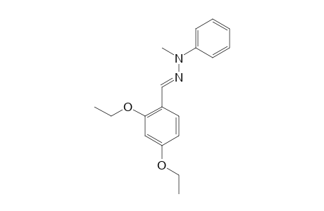 Phenylamine, N-methyl-N-(2,4-diethoxybenzylidenamino)-