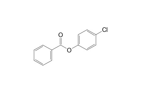 Benzoic acid, p-chlorophenyl ester