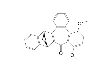 5,8-DIMETHOXY-10,15-DIHYDRO-10,15-EPOXY-9H-DIBENZO-[3,4:5,6]-CYClOHEPTA-[1,2-B]-NAPHTHALEN-9-ONE