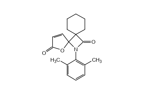 13-(2,6-xylyl)-1-oxa-13-azadispiro[4.0.5.2]tridec-3-ene-2,12-dione