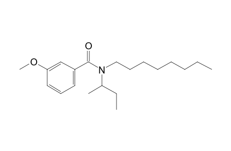 Benzamide, 3-methoxy-N-(2-butyl)-N-octyl-