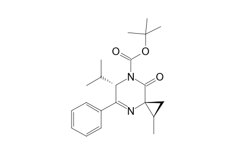 (1R,3S,6S)-N-1-(Tert-butoxycarbonyl)-6-isopropyl-1-methyl-8-oxo-5-phenyl-4,7-diazaspiro[2,5]-4-octene