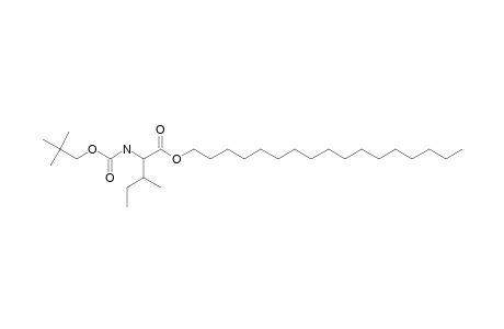 L-Isoleucine, N-neopentyloxycarbonyl-, heptadecyl ester