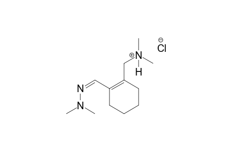 (Z)-2-Dimethylaminomethylcyclohex-1-ene-1-carbaldehyde Dimethylhydrazone Monohydrochloride