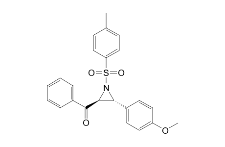 (2S,3R)-2-Benzoyl-3-(4-methoxyphenyl)-1-(4-toluenesulfonyl)aziridine