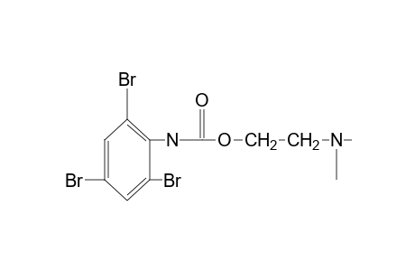 2,4,6-tribromocarbanilic acid, 2-(dimethylamino)ethyl ester